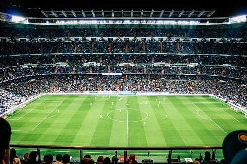 Soccer Stadium FIFA World Cup in Qatar