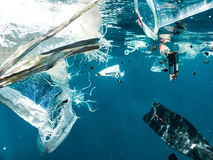 Garbage in the Ocean