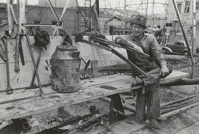 Old Picture Showing Recycling Repurposing