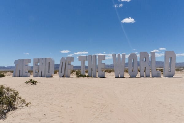 End of the World Sign